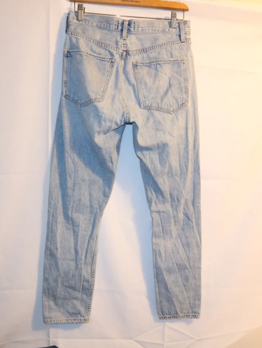 Agolde Jamie Lightwash Blue Highrise Classic  Jeans‎ . Size 26